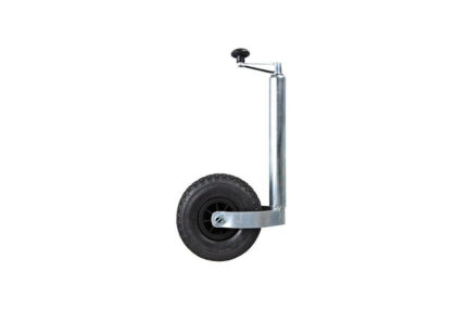 Roue Jockey Gonflable diamètre 48 mm avec jante plastique