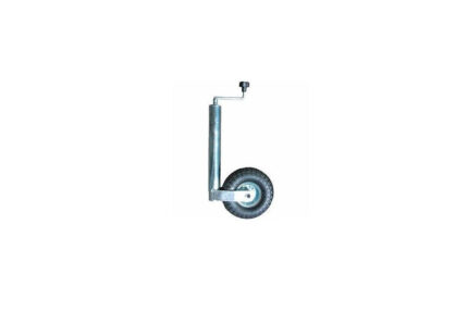 Roue jockey pour remorque diam 60 mm roue gonflable